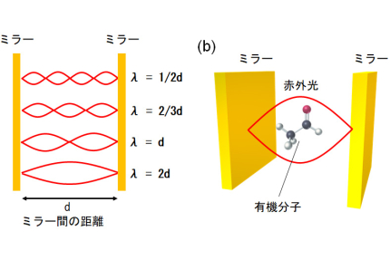 光共振ミラーにより化学反応を制御する新技術を開発（記事サムネイル）