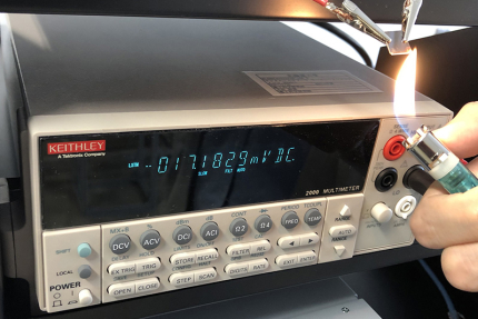 Record-setting thermoelectric figure of merit achieved for metal oxides（記事サムネイル）