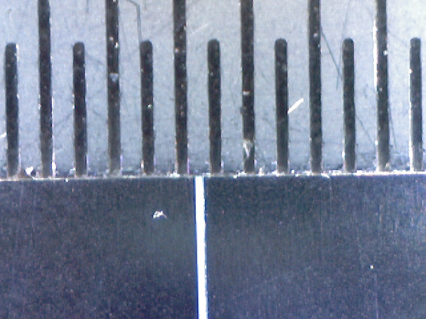 120μmスリット加工 