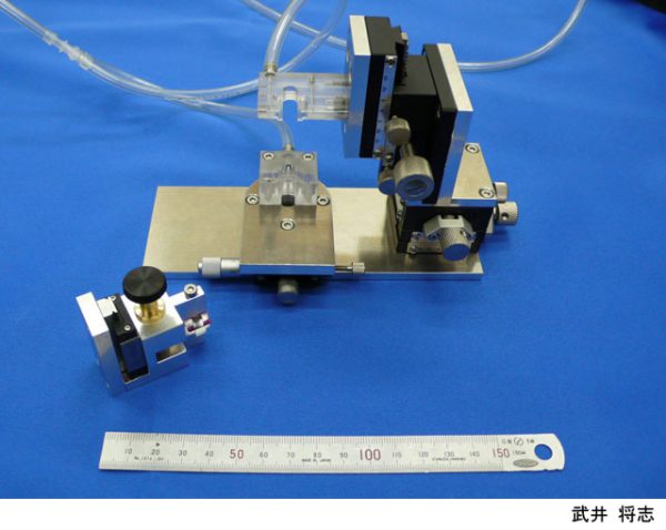 環境セル位置合わせユニット＆固定治具