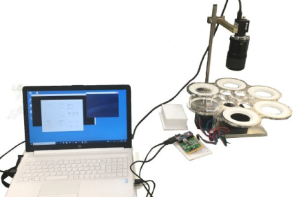 Petri dish (culture dish) rotation imaging device