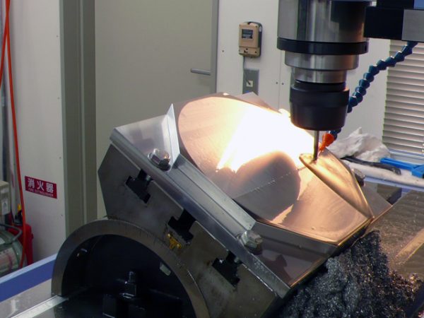 NC Milling (φ260 Al-Hais Elliptical Mirror)