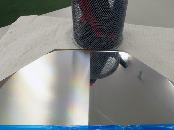 Test Polishing (Electronic Polishing Glass Fabrication Joint Production) (φ260 Al-Hais Elliptical Mirror)