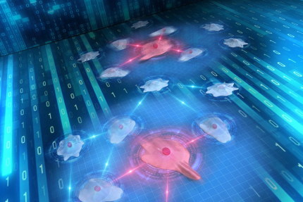 細胞などの要素間相互作用の関係性をデータ駆動的に解明（記事サムネイル）