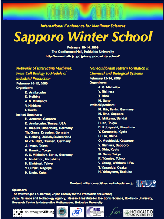 sapporo winter school official poster